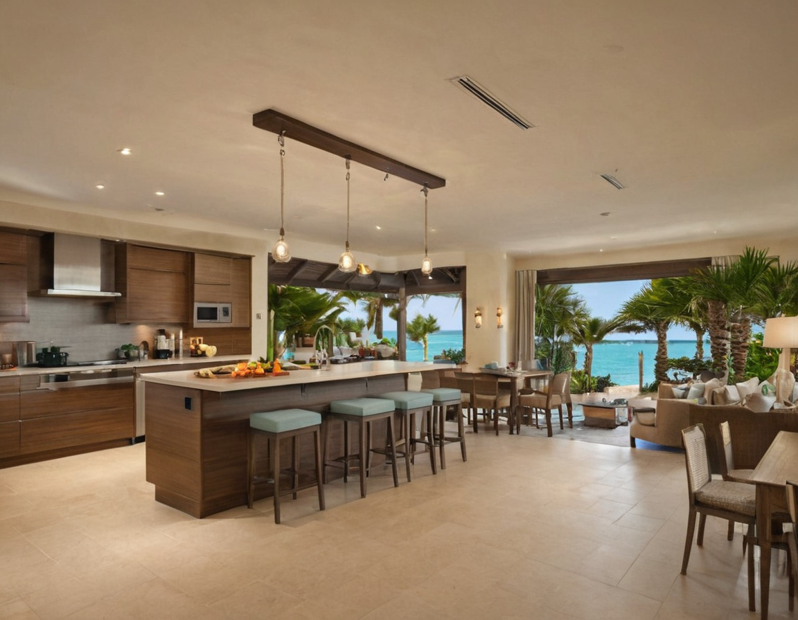 Car-free Al Marjan Island guide visual for A kitchen island pendant order should be checked against electrical, canopy, support, and return-risk requirements