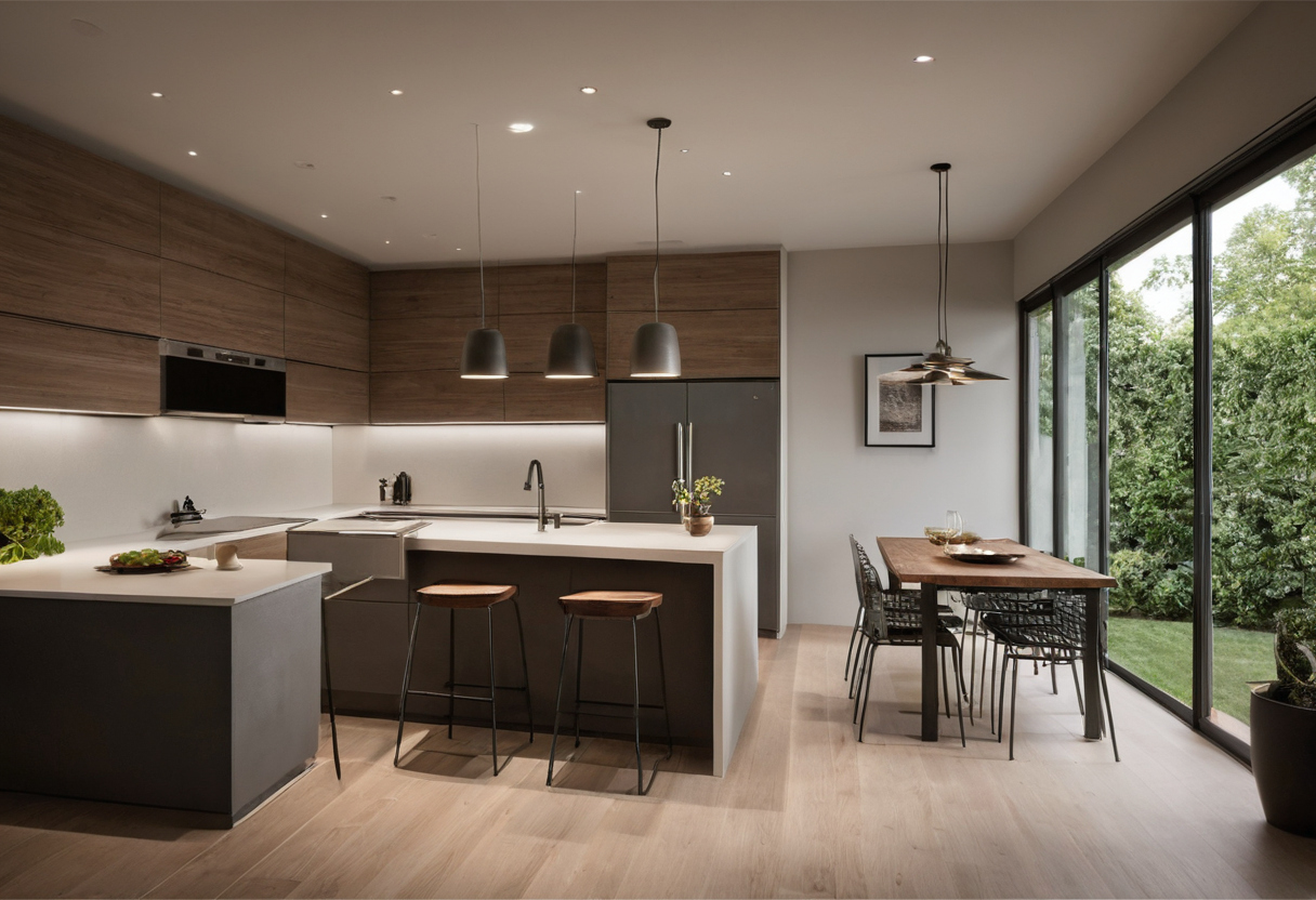 Recessed downlights vs pendants: which delivers more task lumens to a small island